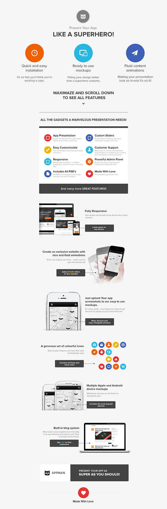 AppMan - WordPress Theme for Apps in WordPress Landing Page Themes - product preview 1