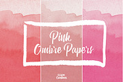Pink Ombre Watercolor Texture Pack