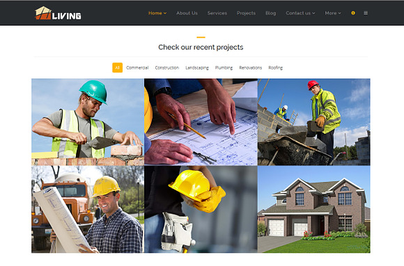 Living - Builder Html Template in HTML/CSS Themes - product preview 2