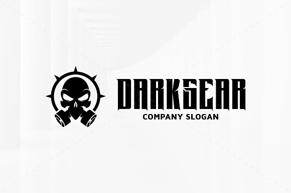 Dark Gear Logo Template in Logo Templates - product preview 5