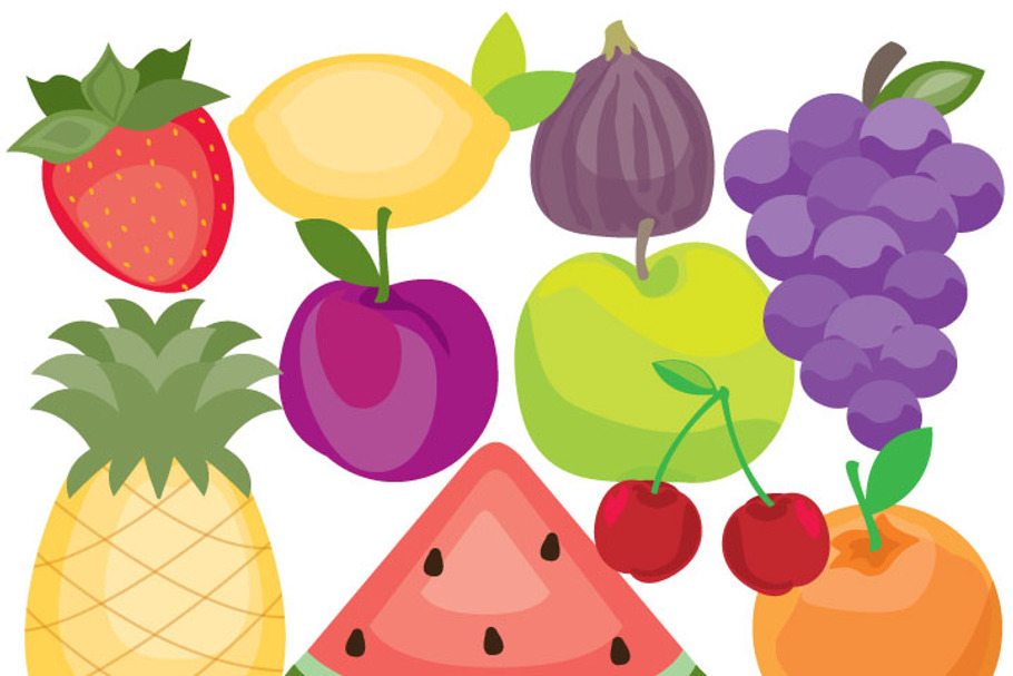 Summer Fruits in Illustrations - product preview 8