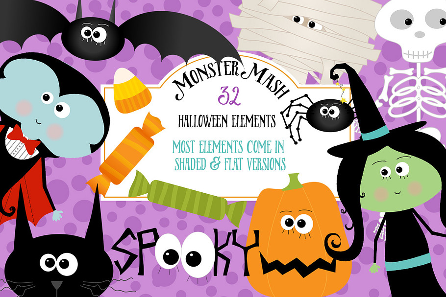 Halloween Elements in Illustrations - product preview 8