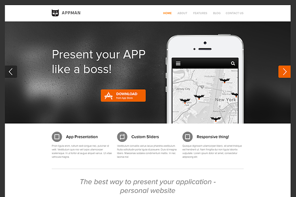 AppMan - WordPress Theme for Apps in WordPress Landing Page Themes - product preview 2