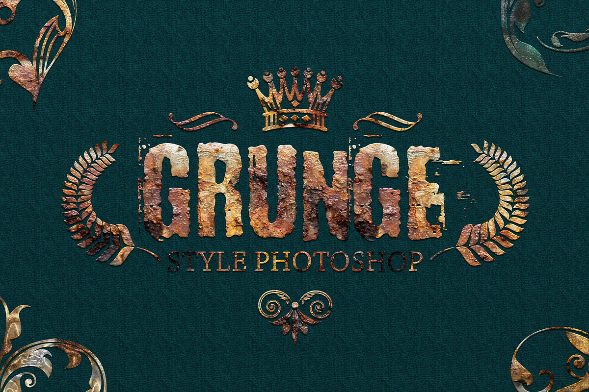 36 Grunge Style Photoshop V01 in Photoshop Layer Styles - product preview 8