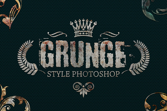 36 Grunge Style Photoshop V01 in Photoshop Layer Styles - product preview 3