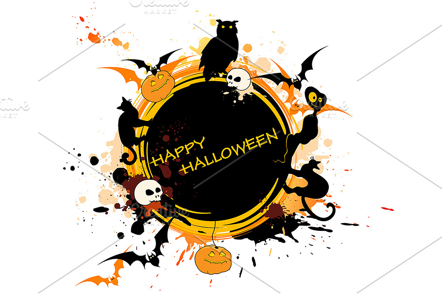 Halloween Banner in Illustrations - product preview 8