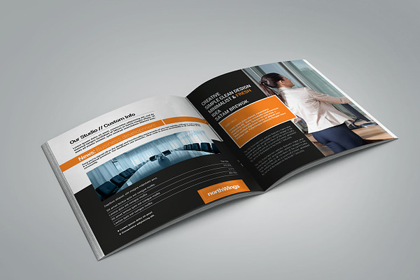 Hot! Square Business Brochure 