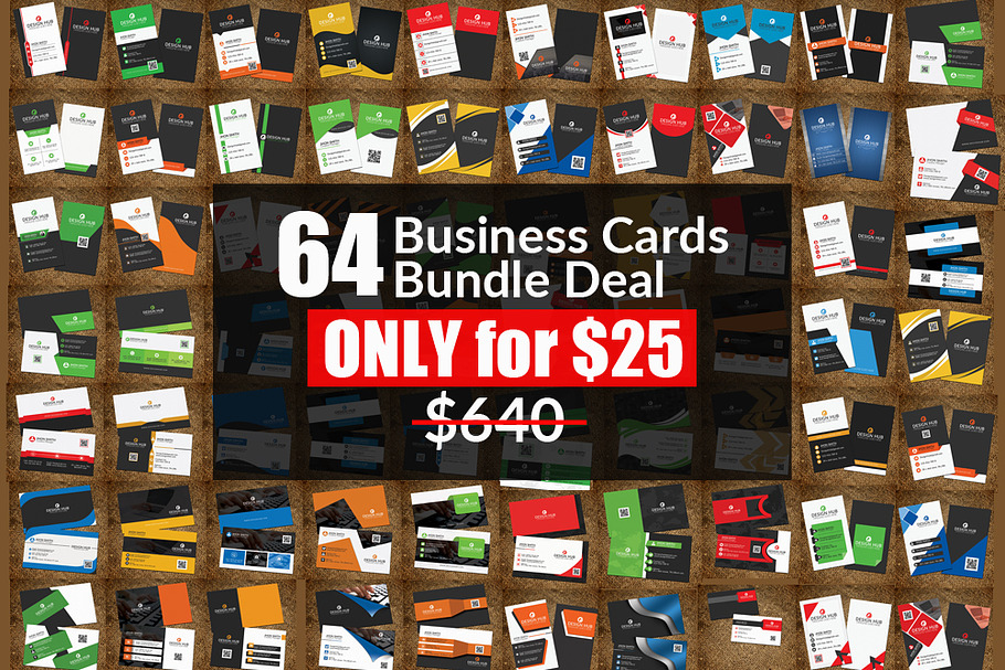 64 Business Card Templates Bundle in Business Card Templates - product preview 8