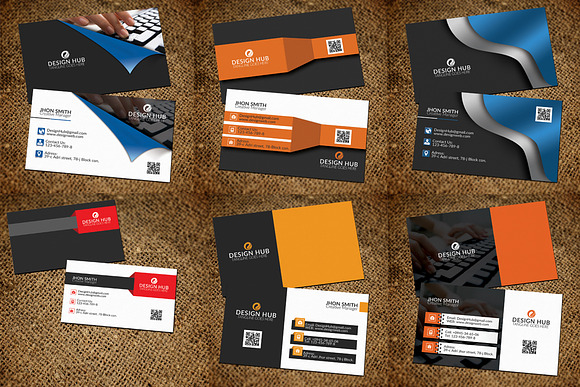 64 Business Card Templates Bundle in Business Card Templates - product preview 1