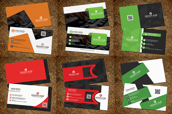 64 Business Card Templates Bundle in Business Card Templates - product preview 2