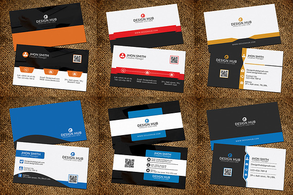 64 Business Card Templates Bundle in Business Card Templates - product preview 4