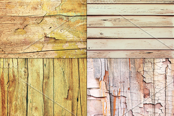 10 OLD DISTRESSED WOOD BACKGROUNDS in Textures - product preview 1