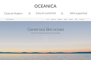 Oceanica - Responsive HTML template