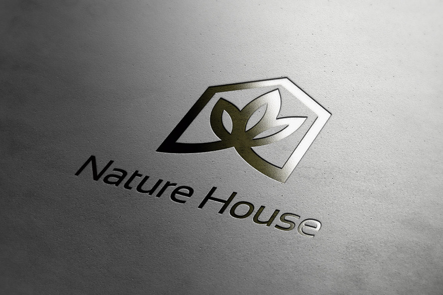 Nature Fresh Green House Logo in Logo Templates - product preview 8