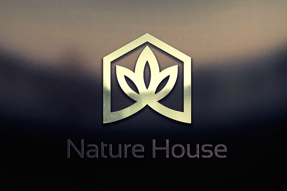 Nature Fresh Green House Logo in Logo Templates - product preview 1