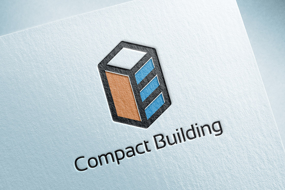 Simple Compact Building Icon Symbol in Logo Templates - product preview 8