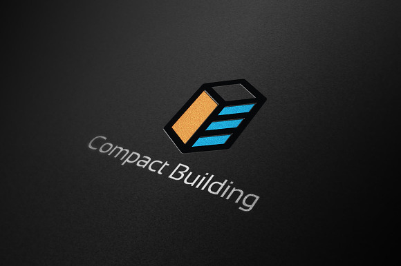 Simple Compact Building Icon Symbol in Logo Templates - product preview 1
