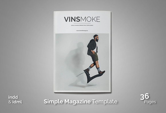 Vinsmoke Magazine in Magazine Templates - product preview 8