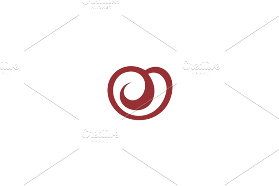 Cupcake Heart in Logo Templates - product preview 8