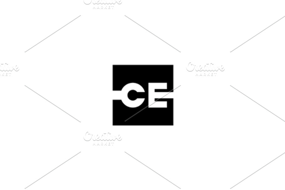 C and E logo in Logo Templates - product preview 8