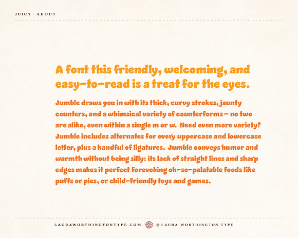Jumble in Display Fonts - product preview 14