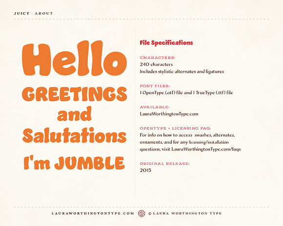 Jumble in Display Fonts - product preview 15