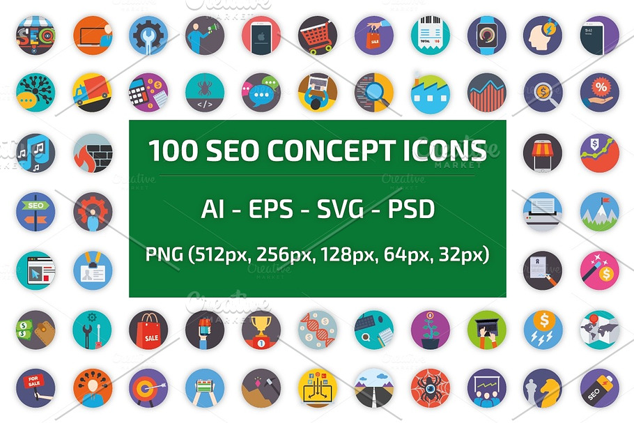 100 Seo Pro Concept in Graphics - product preview 8