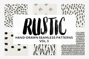 Rustic Hand Drawn Patterns Vol 3