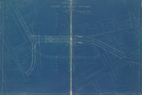 Antique Urban Plan Blueprints in Textures - product preview 1