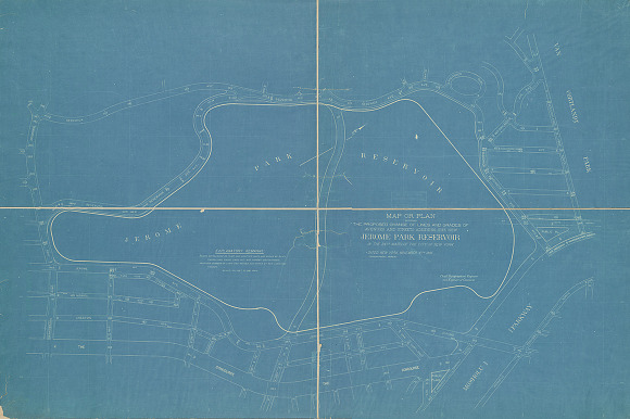 Antique Urban Plan Blueprints in Textures - product preview 4