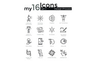 My Thin Line Icons Collection