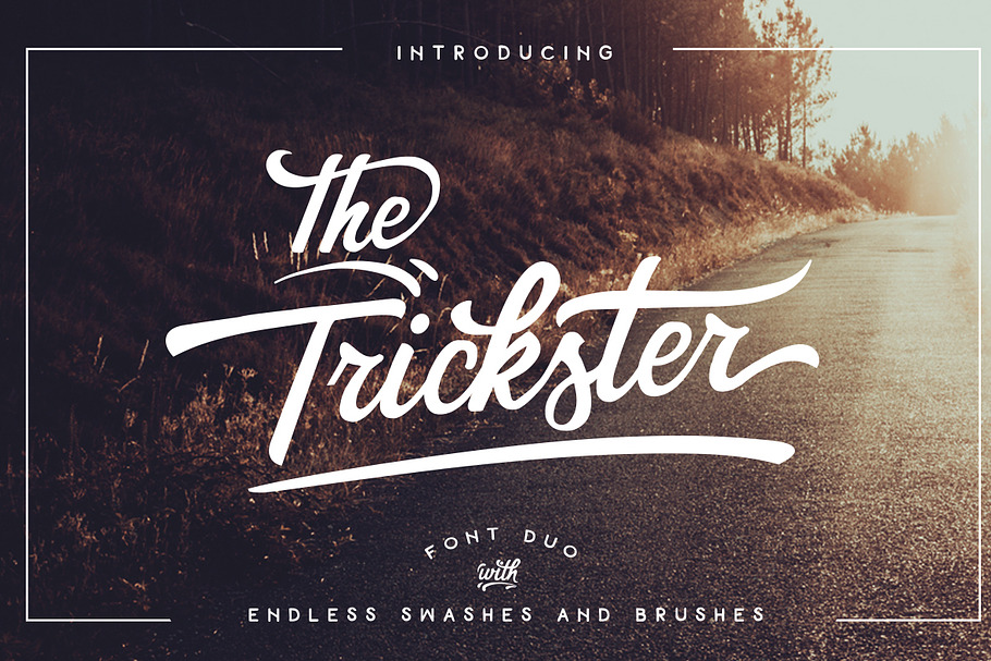 The Trickster Font Duo + extras