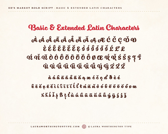 Ed's Market Collection in Display Fonts - product preview 20