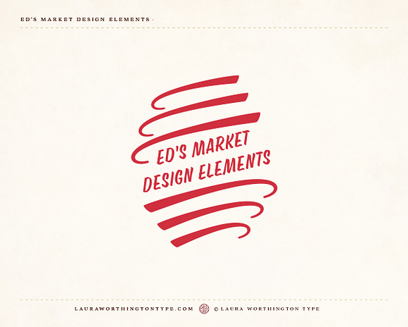 Ed's Market Collection in Display Fonts - product preview 47