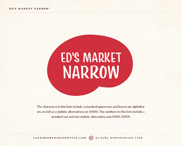 Ed's Market Collection in Display Fonts - product preview 73