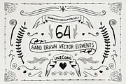 Hand Drawn Vector Elements Pt1