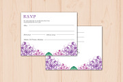 Wedding RSVP Card Template