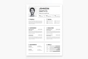 Clean Resume Template 02