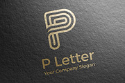 Letter P Logo Vector Icon