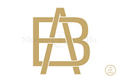 AB Monogram BA Monogram