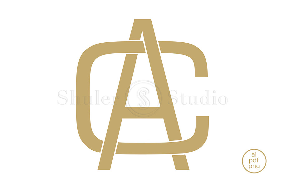 AC Monogram CA Monogram in Logo Templates - product preview 8