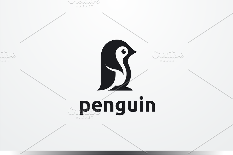 Little Penguin Logo in Logo Templates - product preview 8