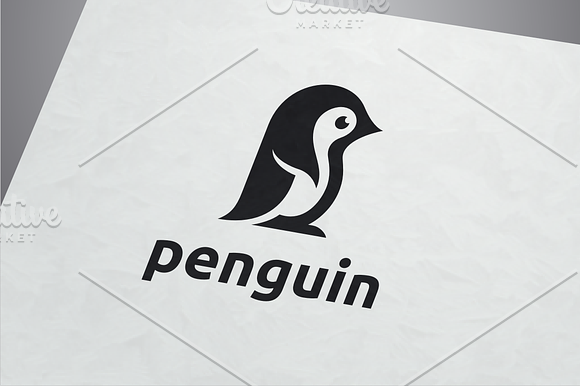 Little Penguin Logo in Logo Templates - product preview 1