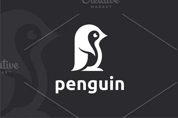 Little Penguin Logo in Logo Templates - product preview 2