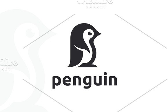 Little Penguin Logo in Logo Templates - product preview 3