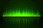 Green Digital Abstract Equalizer