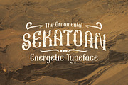 Sekatoan Typeface