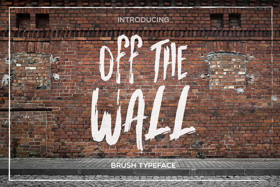 Off The Wall in Display Fonts - product preview 8