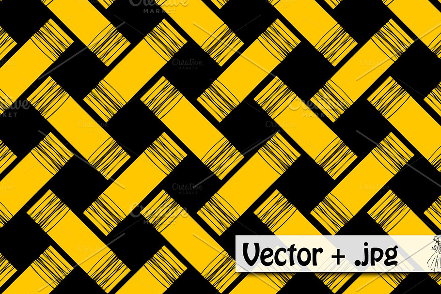 Woven Vector Pattern