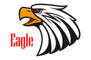 Powerful eagle mascot